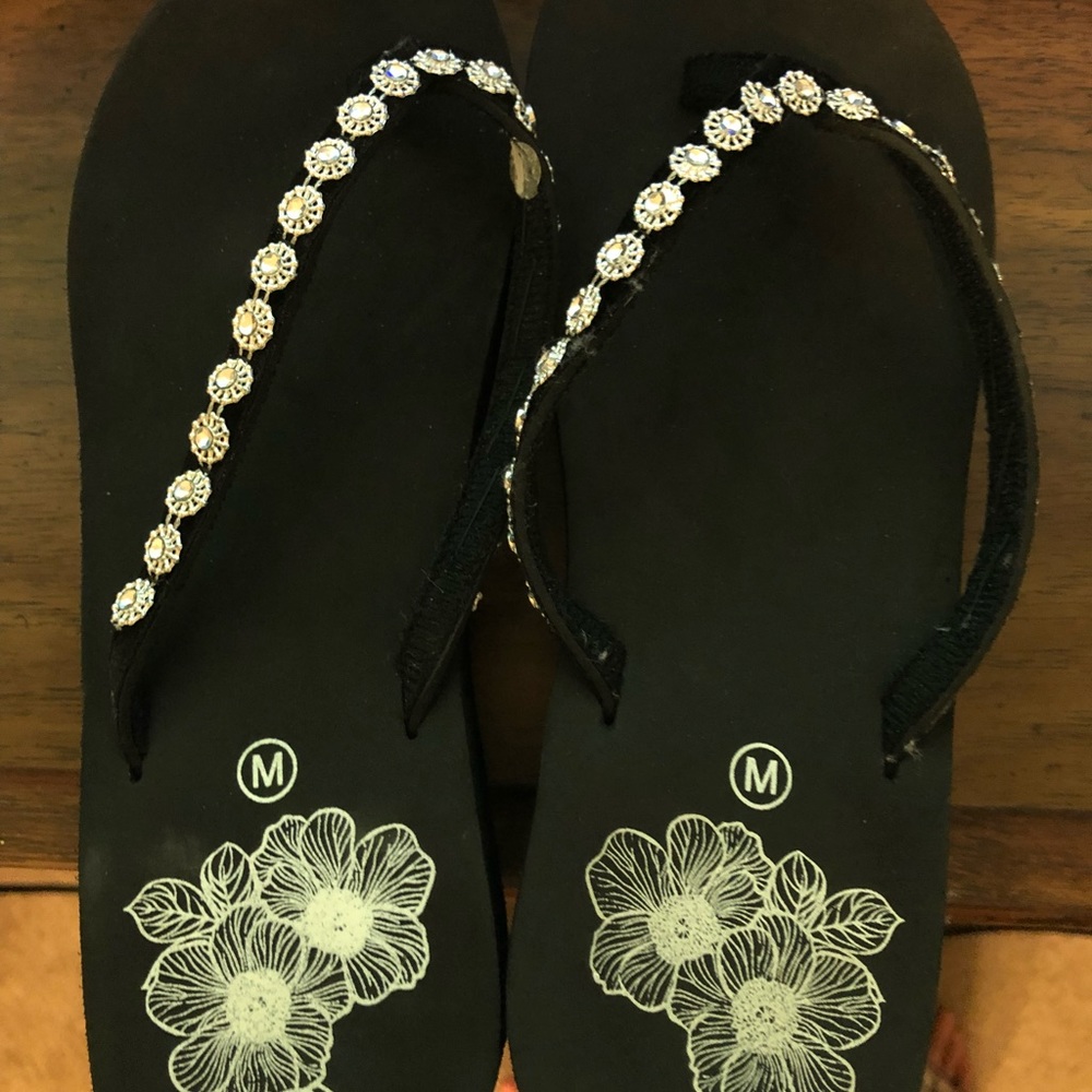 Black Summer Sandals